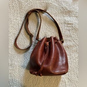 Portland Leather Goods bucket bag